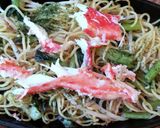 かに塩焼きそば♪作り方4写真