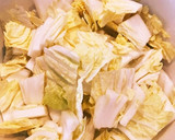 簡単！白菜とウインナーの塩あんかけ作り方1写真