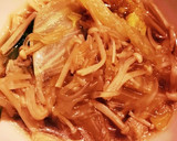 簡単！白菜とえのきのすき煮作り方8写真