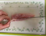 鶏ささみのニラキムチのせ作り方2写真