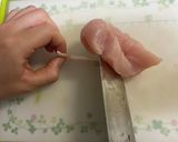 鶏ささみのニラキムチのせ作り方4写真