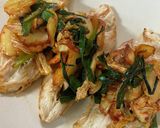 鶏ささみのニラキムチのせ作り方11写真