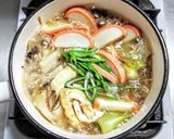 鳥肉とキノコの煮つけをとろろがけで作り方5写真