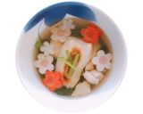 蒲鉾で簡単なお花飾り作り方5写真