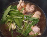 水菜と焼き餅のみぞれ煮作り方3写真