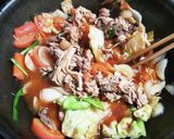 トマトすき焼き作り方5写真