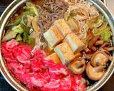 田舎のオカンの甘いすき焼き！作り方20写真
