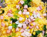 お正月・お節の残りで　簡単！パラパラ炒飯作り方6写真