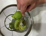 プロの味!アボカドと貝柱のクリームパスタ作り方1写真