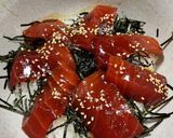 マグロのピリ辛丼作り方5写真