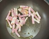 プロの味!アボカドと貝柱のクリームパスタ作り方2写真