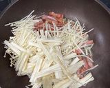 プロの味!アボカドと貝柱のクリームパスタ作り方3写真