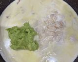 プロの味!アボカドと貝柱のクリームパスタ作り方6写真