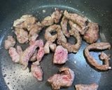 牛肉とほうれん草炒め作り方5写真