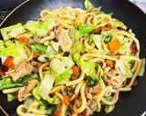 誰でも簡単！焼きうどん作り方6写真