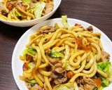 誰でも簡単！焼きうどん作り方7写真