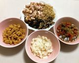 余ったおせちとお餅でおこわ風炊き込みご飯作り方2写真