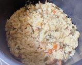 余ったおせちとお餅でおこわ風炊き込みご飯作り方5写真