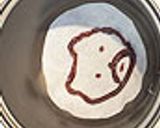 アレルギー対応　炊飯器でお絵描きパン作り方3写真