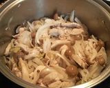 鶏肉とシメジのトマト煮込み作り方3写真