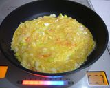 なーんちゃって！かに玉子焼き作り方3写真