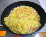 なーんちゃって！かに玉子焼き作り方4写真