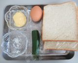 ゆで卵＆きゅうり☆トースト作り方1写真