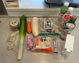 岩手　お雑煮　ひきなとくるみもち作り方1写真