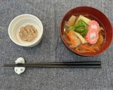 岩手　お雑煮　ひきなとくるみもち作り方13写真