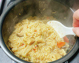 簡単！残ったお節(煮染め)で炊き込みご飯作り方3写真
