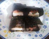 簡単☆明太子とツナの磯辺焼き作り方4写真