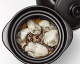 牡蠣と零余子のご飯作り方1写真