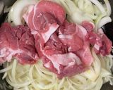 デミ缶と豚コマで☆お豆トマトハヤシライス作り方3写真