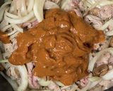 デミ缶と豚コマで☆お豆トマトハヤシライス作り方8写真