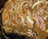 デミ缶と豚コマで☆お豆トマトハヤシライス作り方11写真