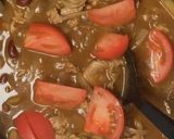 デミ缶と豚コマで☆お豆トマトハヤシライス作り方13写真