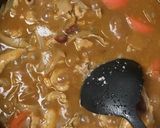 デミ缶と豚コマで☆お豆トマトハヤシライス作り方15写真