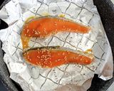 下味冷凍★鮭のみりん焼き作り方2写真