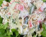 #デパ地下風#カニカマ。マヨネーズサラダ作り方5写真