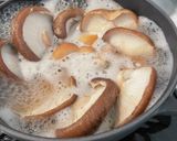 しいたけの煮物　含め煮作り方2写真