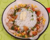 鶏もも肉で、チキンペッパーライス！作り方5写真