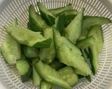 絶品サラダ＊鶏むね肉と豆腐のチョレギ風作り方1写真