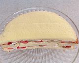 簡単！材料３つ♪いちごハーフケーキ作り方9写真