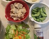 絶品サラダ＊鶏むね肉と豆腐のチョレギ風作り方13写真