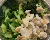 絶品サラダ＊鶏むね肉と豆腐のチョレギ風作り方17写真