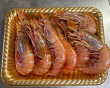 簡単！お節に！海老の旨煮（柚子風味）作り方1写真
