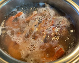 簡単！お節に！海老の旨煮（柚子風味）作り方4写真