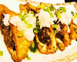 簡単！厚揚げのひき肉挟みやきやき♡作り方4写真