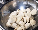 皮がおいしいもちもち手作り餃子作り方3写真