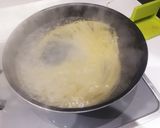 新巻鮭活用 あんかけ鮭パスタ作り方4写真